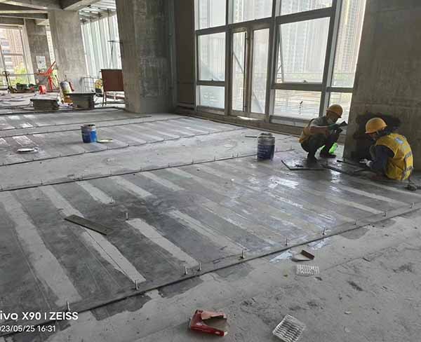 合肥滨湖区皖能智能结构加固工程